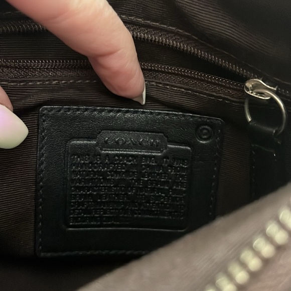 Coach small brown leather purse EUC - Picture 3 of 6